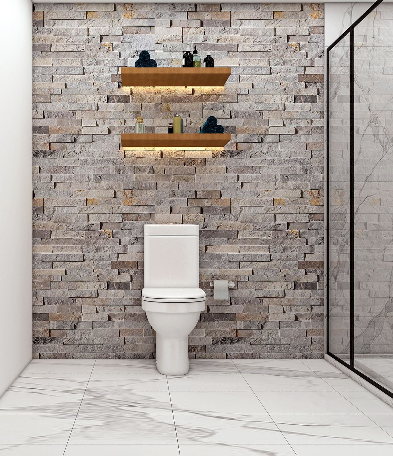 A grounded architectural palette. – tile surface styling inspiration